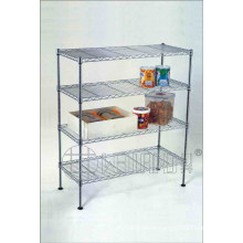 4 Tiers Chrome Carbon Steel Kitchen Metal Wire Rack (CJ-C1114)